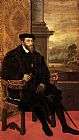 Titian Emperor Charles painting